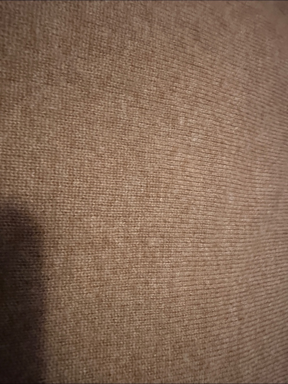 Anthropologie Short Sleeve Cashmere Sweater in Camel Brown - Picture 6 of 6